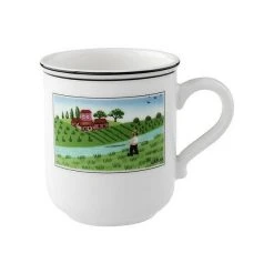 Villeroy & Boch Becher 300 Ml Fischer Rund Mit Henkel Design Naif