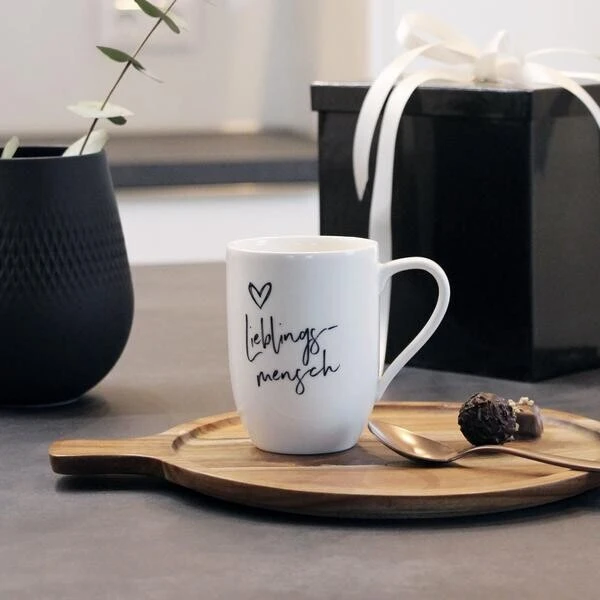 Villeroy & Boch Becher Mit Henkel 0,34 L Statement Lieblingsmensch 4 Villeroy & Boch Becher Mit Henkel 0,34 L Statement Lieblingsmensch – Bild 2