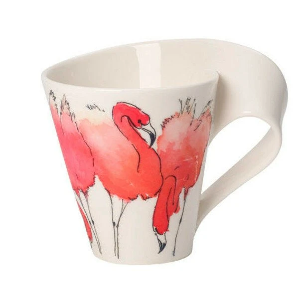 Villeroy & Boch Becher Mit Henkel 0,3 L NewWave Caffè Flamingo 3 Villeroy & Boch Becher Mit Henkel 0,3 L NewWave Caffè Flamingo