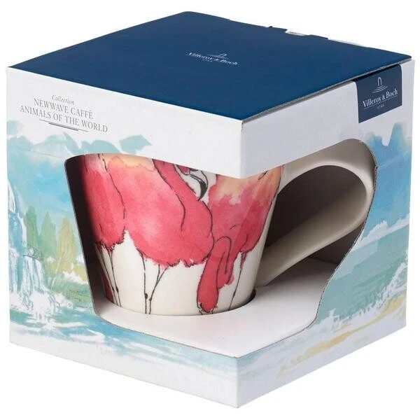 Villeroy & Boch Becher Mit Henkel 0,3 L NewWave Caffè Flamingo 5 Villeroy & Boch Becher Mit Henkel 0,3 L NewWave Caffè Flamingo – Bild 3