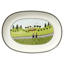 Villeroy & Boch Beilagenschale 20 Cm Oval Design Naif