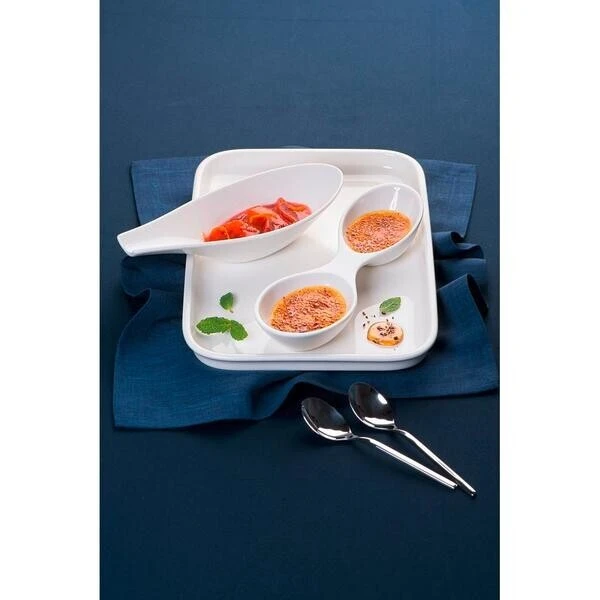 Villeroy & Boch Dessert-/Vorspeisenlöffel Piemont 18/10 4 Villeroy & Boch Dessert-/Vorspeisenlöffel Piemont 18/10 – Bild 2