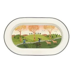 Villeroy & Boch Platte 34 Cm Oval Design Naif