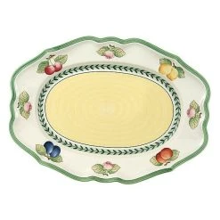 Villeroy & Boch Platte 37 Cm Oval French Garden Fleurence