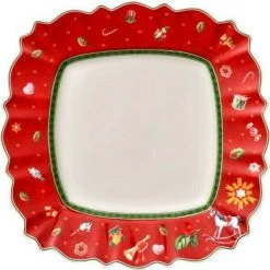 Villeroy & Boch Speiseteller 28x28 Cm Rot Toy's Delight
