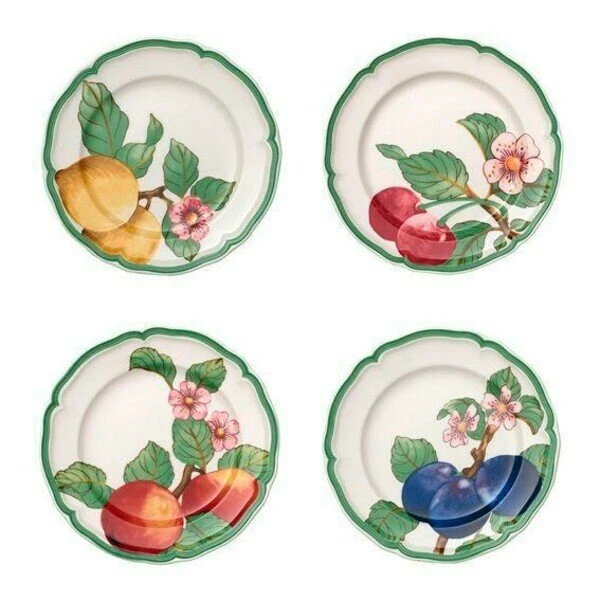 Villeroy & Boch Speiseteller Set 4tlg. French Garden Modern Fruits 3 Villeroy & Boch Speiseteller Set 4tlg. French Garden Modern Fruits