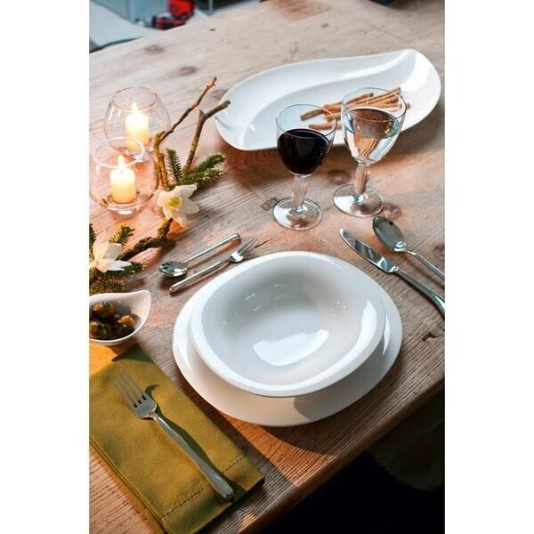 Villeroy & Boch Suppenteller 24 Cm X 21 Cm Oval New Cottage Basic 4 Villeroy & Boch Suppenteller 24 Cm X 21 Cm Oval New Cottage Basic – Bild 2