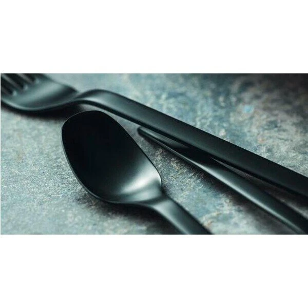 Villeroy & Boch Tafelbesteck 20-tlg. Manufacture Rock Schwarz 6 Villeroy & Boch Tafelbesteck 20-tlg. Manufacture Rock Schwarz – Bild 4